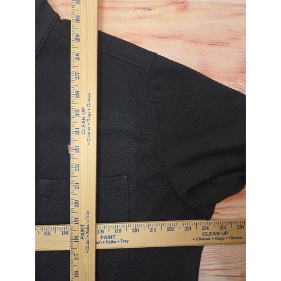 Texas Tech Antigua Mens Black Long Sleeve Flannel Shirt XL - Picture 8 of 8